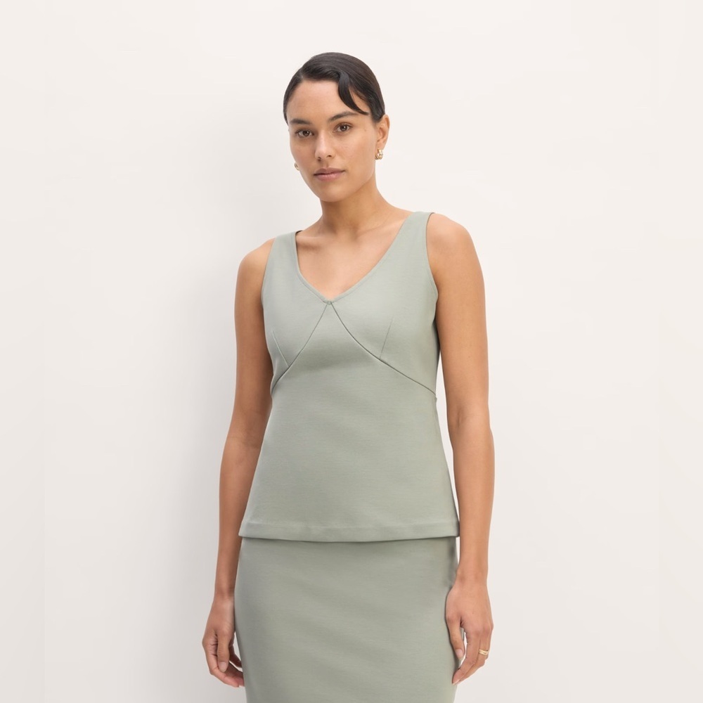 Everlane The Dream V-Neck Organic Cotton Medium